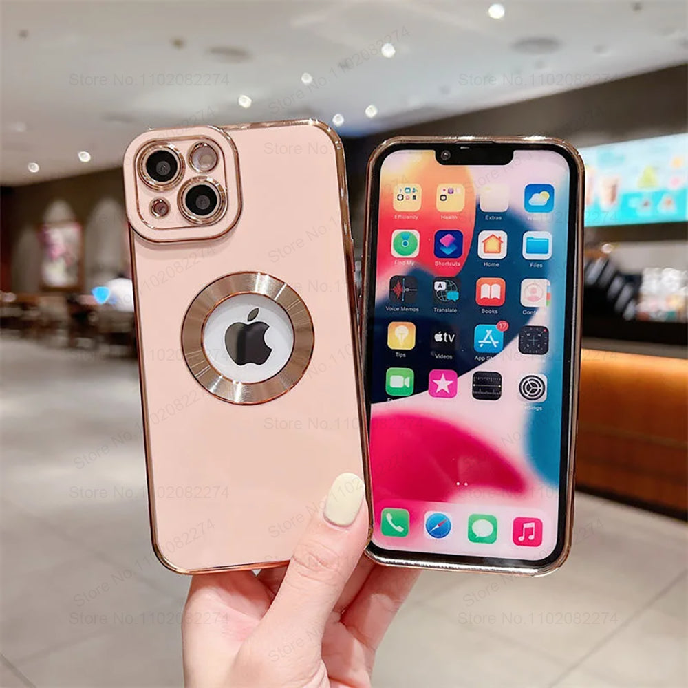 Luxus Apple iPhone Hülle | MagSafe kompatibel, Kameraobjektiv-Schutz, Displayschutz | Ultra Dünn, Stoßfest, Magnetisch, Rundum-Schutz Cover – Kristallklares Glas, Veredelte Kanten, Silikon-Design, Langlebig & Elegant