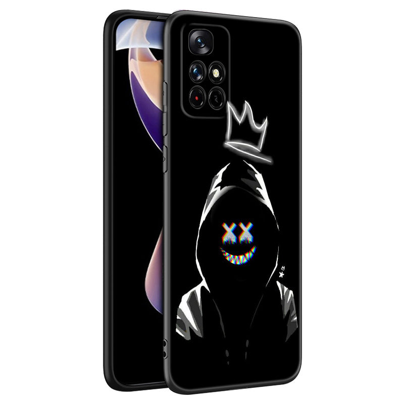 Premium Robuste Teufel Bad Boy Design iPhone Hülle | MagSafe-Case mit Rundumschutz & Kameralinsenschutz für Apple iPhone 16/15/14/13/12 Pro Max, Pro, Plus, e & Mini Cover | Stoßfeste Handyhülle mit Panzertasche & Stoßstangenabdeckung