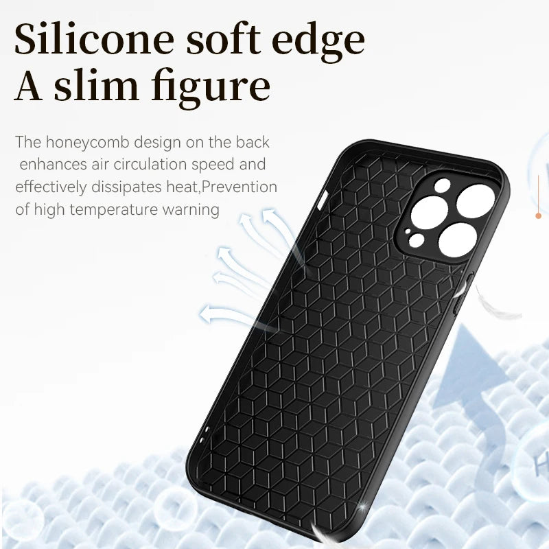 Hochwertige Leder MagSafe Case: Magnetische iPhone-Hülle | Stoßfestes Cover mit Kameraschutzabdeckung – Panzertasche für Apple iPhone 16/15/14/13/12 Pro Max Plus Mini | Luxus Handyhülle