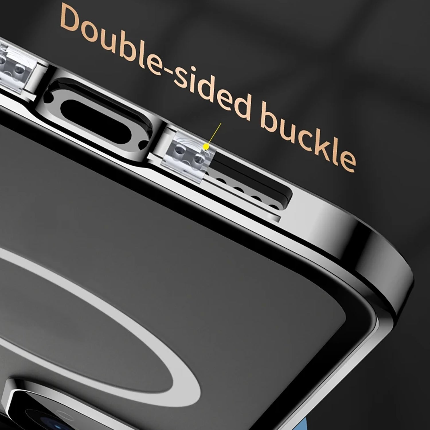 Hochwertige iPhone Hülle mit 360° Vollversiegeltem Schutz aus Glas und Metall | MagSafe-kompatible Schutzhülle mit Rundumschutz, Kameralinsenschutz für Apple iPhone 16/16e, 15, 14, 13, 12 Pro Max, Pro, Plus, Mini Cover | Panzertasche Stoßstangenabdeckung