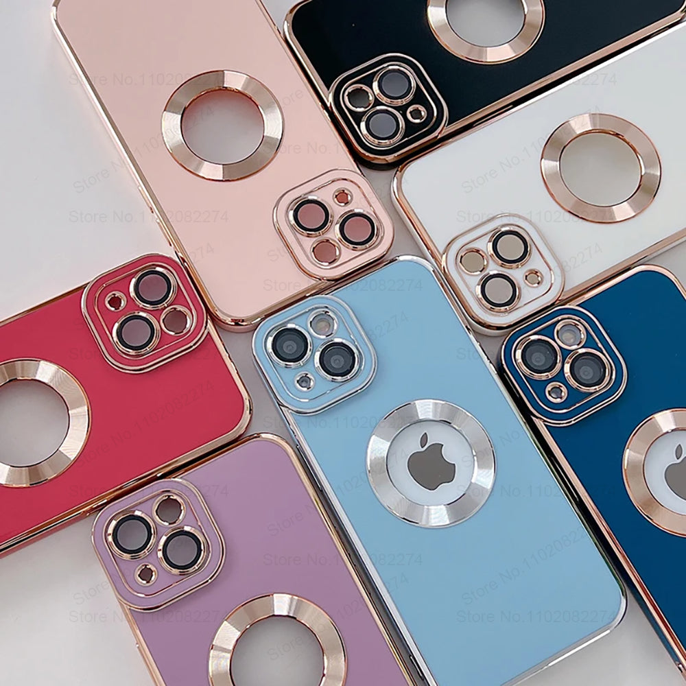 Luxus Apple iPhone Hülle | MagSafe kompatibel, Kameraobjektiv-Schutz, Displayschutz | Ultra Dünn, Stoßfest, Magnetisch, Rundum-Schutz Cover – Kristallklares Glas, Veredelte Kanten, Silikon-Design, Langlebig & Elegant