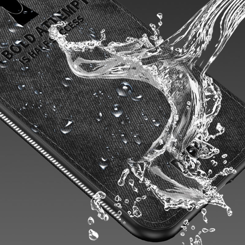 Luxus Stoßstange mit Hirsch-Design und motivierendem Spruch auf Leinwand iPhone-Hülle | MagSafe Case mit Kameraschutzabdeckung | Cover für Apple iPhone 17/17 Air, 16/16e, 15, 14, 13 Pro Max Plus | Panzertasche Hochwertige Handyhülle