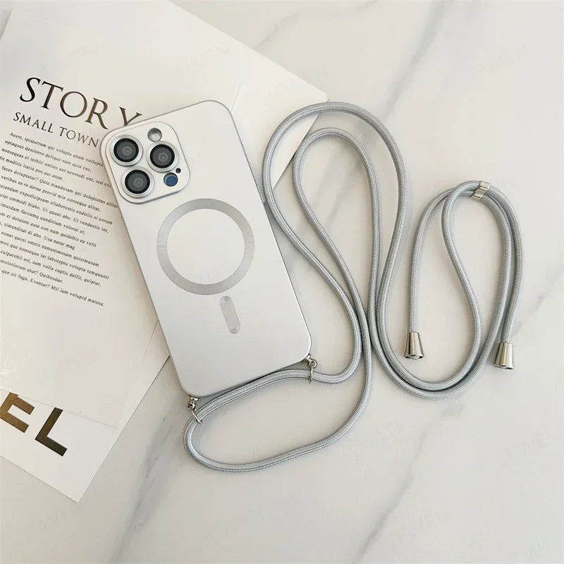 Flüssigsilikon Weiches TPU Kamera Schutzhülle MagSafe für Apple iPhone 16/15/14/13/12 Pro Max Plus Mini | Kabelloses Laden, Linsen- & Vollständiger 360° Schutz, Kratzfest, Wasserabweisend