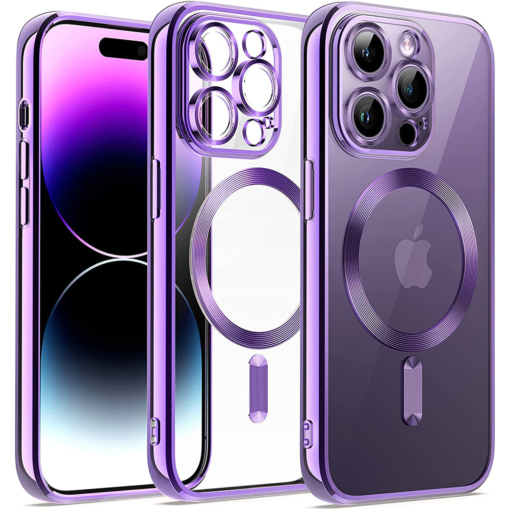 Premium Flip-Lederhülle mit Kartensteckplatz und Kartenhalter Geldbörse, Magnetische & Stoßfeste iPhone Hülle | Flip-Cover Stand Case für Apple iPhone 16/15/14/13/12 Pro Max Plus Mini Cover - Vielseitige Schutzhülle