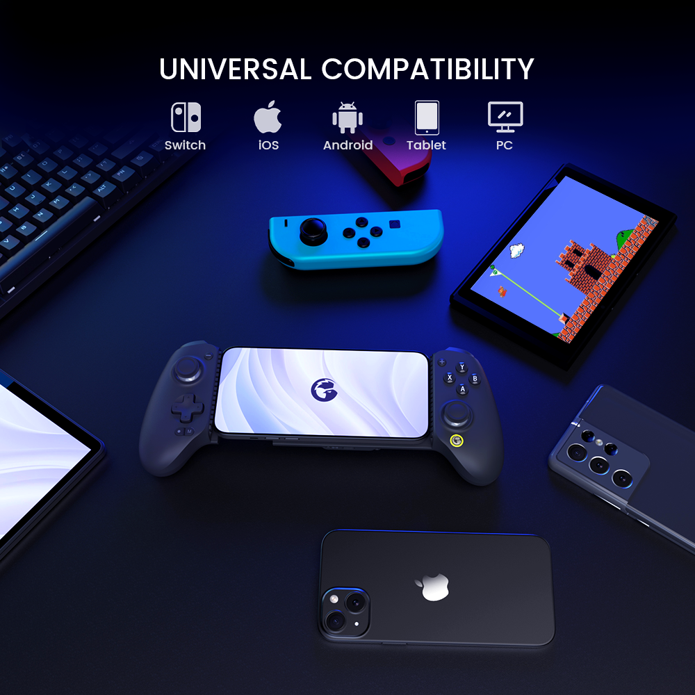 Hochwertiges G8 Galileo Typ C Gamepad: Handy-Controller mit Hall-Effekt-Stick für Smartphone, Apple iPhone, iOS, Android, Samsung, PS Remote Play, Cloud-Gaming | Limitierte Auflage