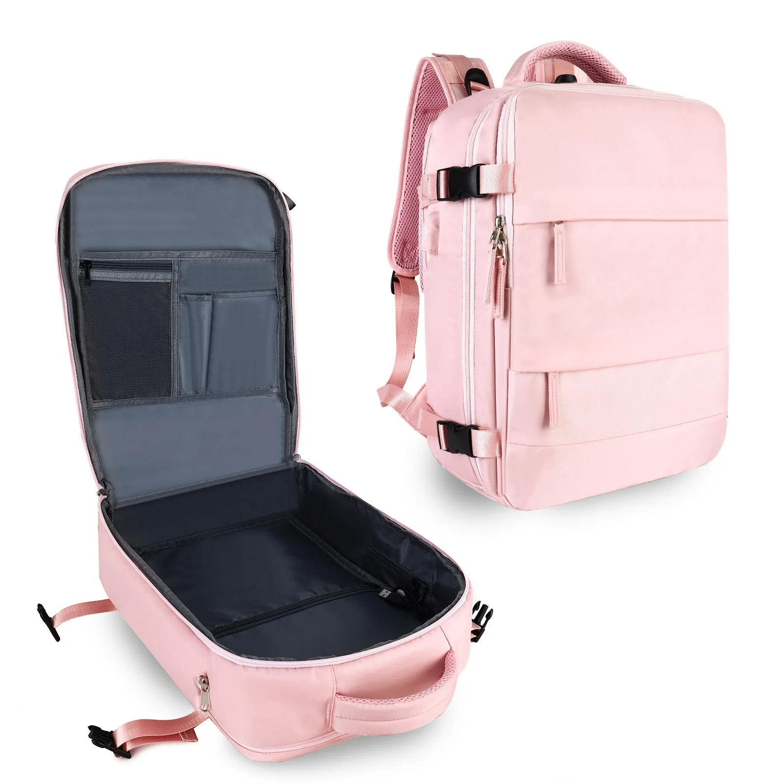 Premium Laptop-Rucksack Unisex Herren & Damen – Limited Edition Business Rucksack wasserdicht mit USB-Anschluss, erweiterbar, großer Stauraum, für MacBook & Laptop 13–17 Zoll – Arbeit, Uni, Reisen, Alltag