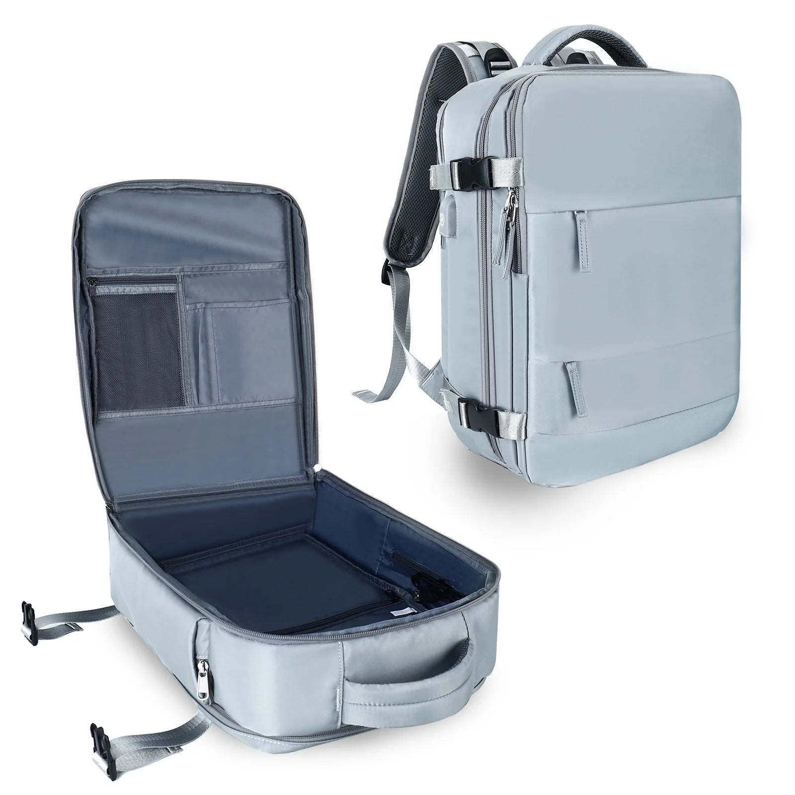 Premium Laptop-Rucksack Unisex Herren & Damen – Limited Edition Business Rucksack wasserdicht mit USB-Anschluss, erweiterbar, großer Stauraum, für MacBook & Laptop 13–17 Zoll – Arbeit, Uni, Reisen, Alltag