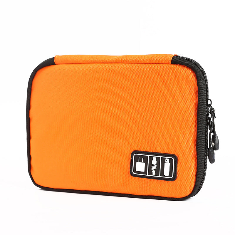 Premium Aufbewahrungstasche für MacBook & Laptop-Zubehör – Passend für 13", 14", 16" Geräte – Reise-Organizer für externe Festplatte, U-Disk, SSD, Ladegerät, Kopfhörer, Kabel & mehr | Kompakt & Wasserabweisend