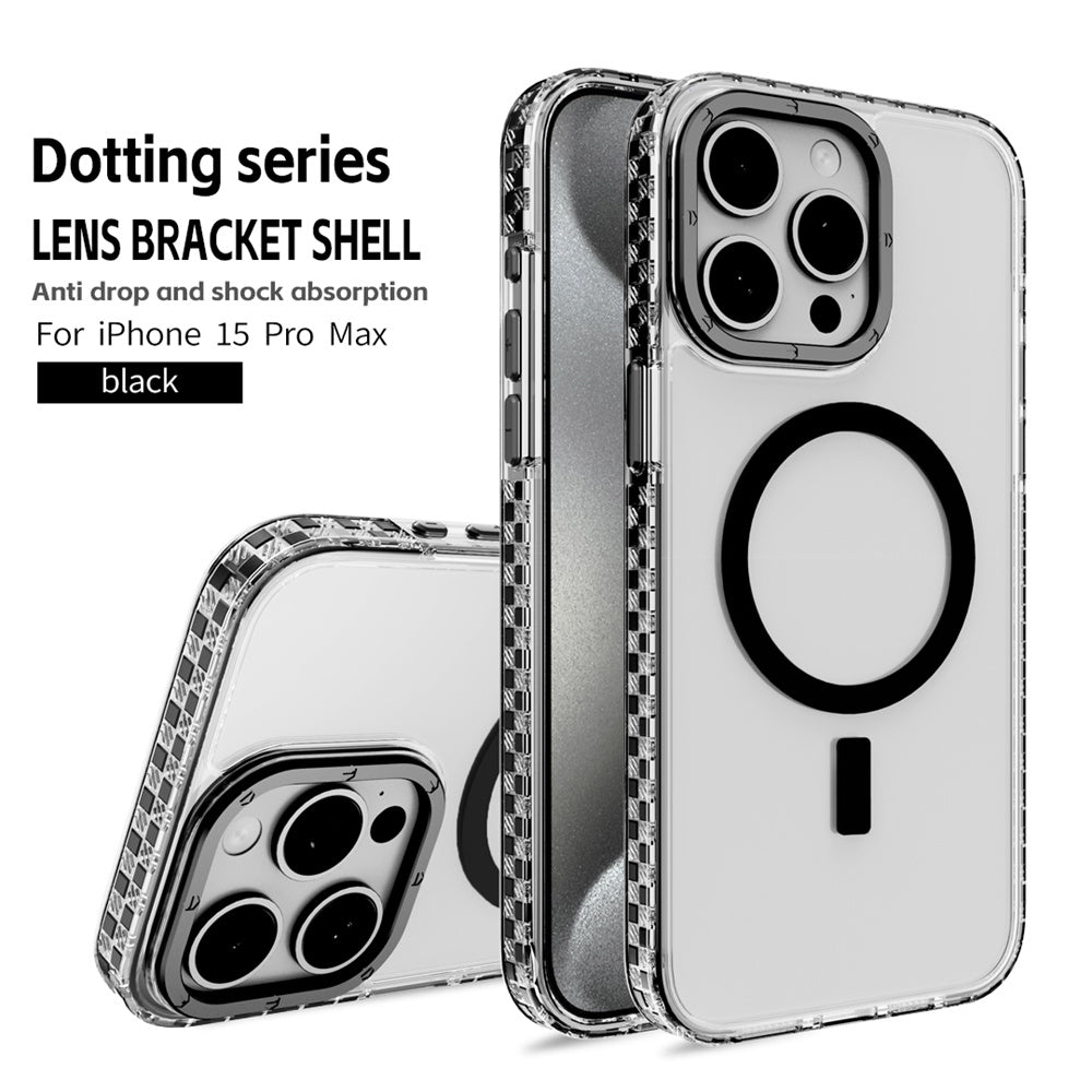 Premium MagSafe-kompatibles Metallplatten-Kabelloses Ladegerät | Smartphones, Apple iPhone, Samsung, iOS & Android Magnetisches Schnellladegerät Zubehör-4er-Set